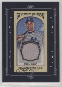 2011 Topps Gypsy Queen Framed Mini Relics Derek Jeter #FMRC-DJ HOF