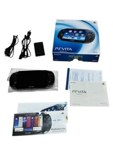Consola SONY Playstation Vita PCH-1000 ZA01 Cristal Negra con Cargador - Imagen 1 de 6