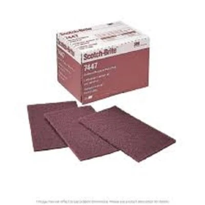 Almofadas de mão de uso geral 3M 7447 Scotch-Brite(TM) 6 pol x 9 pol (CAIXA DE 20) - Imagem 1 de 2