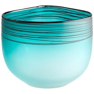 Cyan Design Kapalua 7" Vase, Blue/White - 10893 - Picture 1 of 1