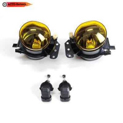 Car Front Bumper Fog Light w/Bulbs For BMW 3-Series E90 E91 E92 E93 2006-2011 M3 Foto 1 de 4