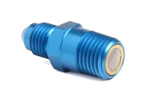 Fragola 481695 -4 AN x 1/4" Straight Adapter w/Screen on Npt Side Blue@SpeedTech - Bild 1 von 2