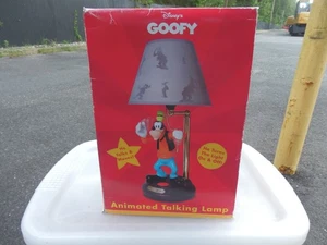 Vintage Disney Goofy Animated Talking Lamp Talking And Movement WORKING. - Picture 1 of 11