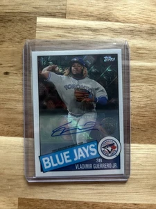Autógrafos de béisbol Topps 2020-1985 Vladimir Guerrero Jr. #85A-VG (AU) - Imagen 1 de 2