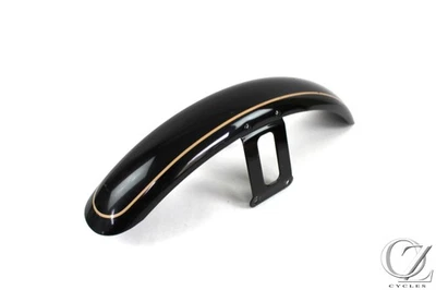 1998 98 Harley Dyna Wide Glide FXDWG Front Fender Tin Black - Изображение 1 из 4