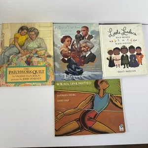 Lot Of 4 African American Kids Books Black History - Picture 1 of 24