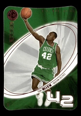 2004-05 SkyBox E-XL Rookies-Die-Cuts #95 Tony Allen SN #/899 - Image 1 of 2