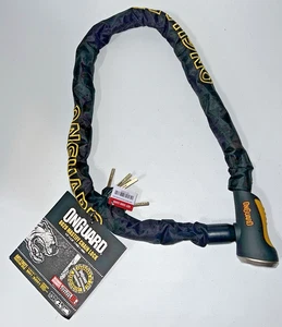 8020 Mastiff Integrated Key Chain Bicycle Lock - 3.57 X 0.39110Cm (Black) - Picture 1 of 4