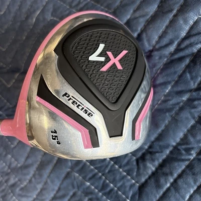 Precise X7 Jr. Pink 15 deg Hybrid Youth Graphite Ages 9-12 Excellent Condition  - Image 1 of 4