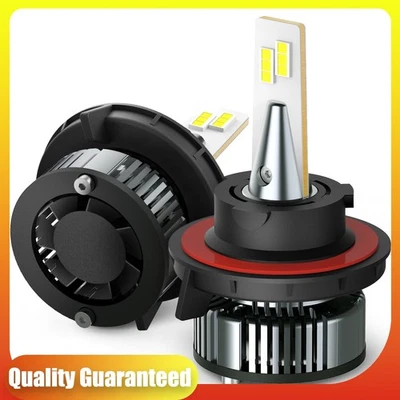 2 Pack LED 9008/H13 Headlight Headlamp Bulb 6500K White Hi/Lo Beam 1:1 Design - Image 1 of 4