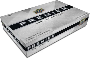 2021-22 Upper Deck Premier Hobby Hockey Box ? Rookie Cole Caufield ? - Picture 1 of 1