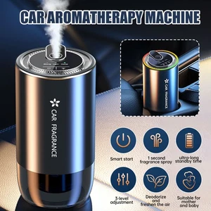 Ambientador de aire inteligente para automóvil difusor de perfume ajustable encendido/apagado automático batería incorporada - Imagen 1 de 21