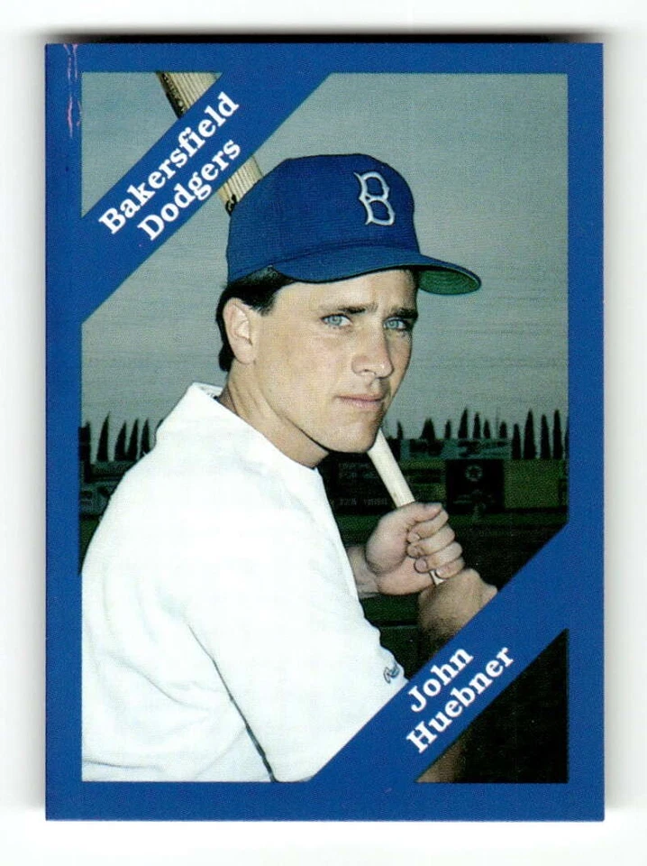 1989 Cal League Bakersfield Dodgers 196 John Huebner BXCP09 - Image 1 of 2