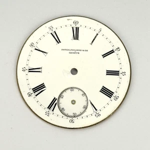 Reloj Bolsillo Patek Philippe Esmalte Esfera Original 16s, 41.7mm Blanco Piezas (640) - Imagen 1 de 15