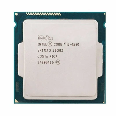 Intel Core i5-4590 CPU Quad-Core 3.3GHz 6M 84W SR1QJ LGA 1150 Processors - Image 1 of 2