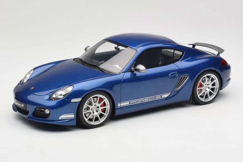 GT901 Porsche Cayman R 987.2 Aqua Blue Metallic GT Spirit 1/18 - Image 1 of 4
