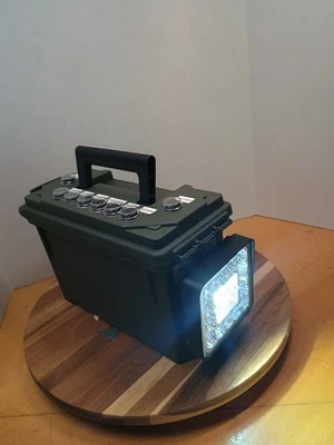 Caja probadora de luces de remolque plano 7RV/4 y 5 con foco LED de 10.000 LM Foto 1 de 4