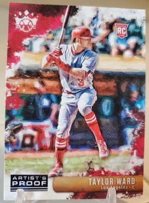 2019 Diamond Kings TAYLOR WARD ARTIST'S PROOF Rookie Card #11 Insert RC ANGELS - Image 1 of 2