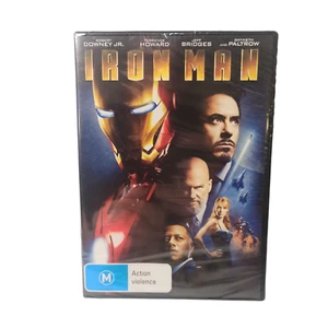 Iron Man (DVD 2008) Action Adventure Fantasy Superhero Stark Robot Cyborg Marvel - Picture 1 of 8