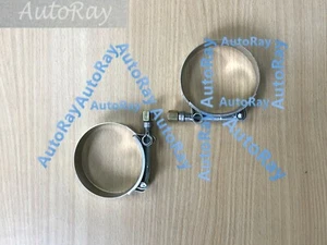 Abrazadera de manguera de silicona de perno en T de acero inoxidable de 2 pulgadas / 51 mm de identificación (58-63 mm) - Imagen 1 de 6