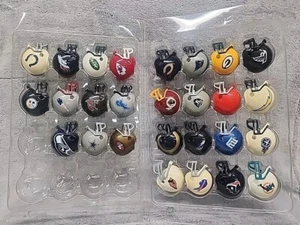 NFL Mini 1.5” Helmet Collection Qty 27 Chiefs 49ers Redskins Riddell 2011 - Picture 1 of 3