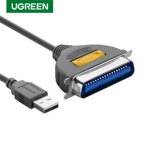 Parallel printer cable DB25M-CENT36M Centronic 2 M (6’ feet 7’’ inch) USB IEEE - Photo 1/8