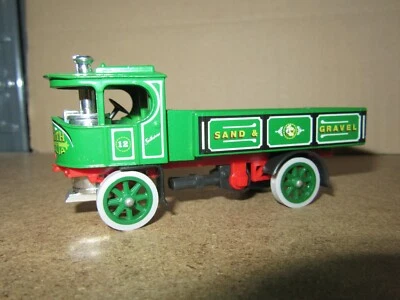 576Q 1985'S Matchbox Y18 Inghilterra 1918 Atkison Steam Wagon Sabbia Ghiaia - Immagine 1 di 4