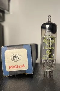 Mullard EZ90 (U78/6X4) gelbe Schrift FW Gleichrichter Ventilrohr Tests Gut England - Bild 1 von 4