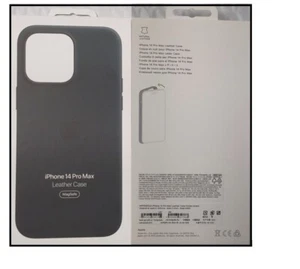 Genuine Official OEM Apple iPhone 14 Pro Max Leather Case Cover W/MagSafe Colors - Picture 1 of 20
