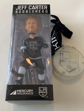 Jeff Carter LA Kings Bobblehead NHL Hockey Mercury Insurance Promo 7" BONUS
