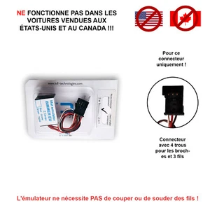 Siège Tapis Testeur Émulateur diagnostic pour BMW X5 E70 X6 E71 avec connecte - Picture 1 of 3