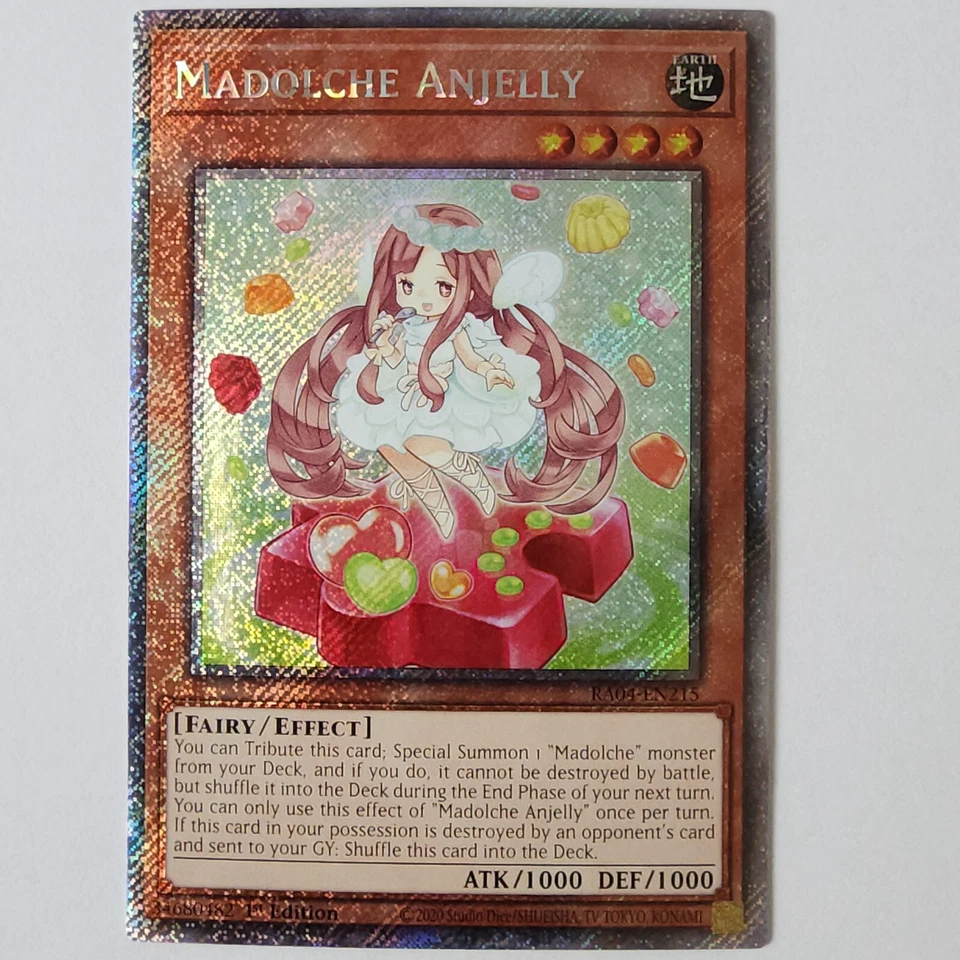 Madolche Anjelly - RA04-EN215 - NM - Platinum Secret Rare - 1st ed - Yugioh - Image 1 of 1