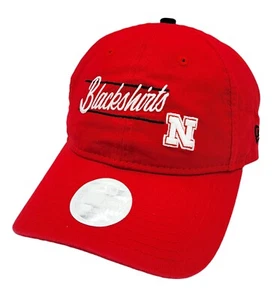 Nebraska Cornhuskers Women's New Era Slogan 9TWENTY Relaxed-Fit Hat Cap NEW - Picture 1 of 7