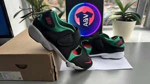 Nike Air Rift OG Kenya FN7772-001 Black Stadium Green Sneaker Unisex UK7.5 BNIB - Imagen 1 de 11