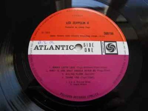 Led Zeppelin * II * 1969 UK LP A6 B4 Pressing '''''''''''''EXCELLENT AUDIO - Picture 1 of 11