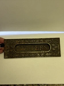 Lesen Windsor Design Postschlitz 3306 23265 7 x 2 1/2 Zoll Gusseisen Antik - Bild 1 von 17