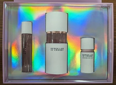 DEREK LAM IO CROSBY 3 PIECE DRUNK ON YOUTH FRAGRANCE GIFT SET FOR WOMEN NIB - Image 1 of 4