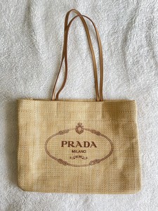Las mejores ofertas en Exterior de paja PRADA mujer Bolsos y carteras | eBay