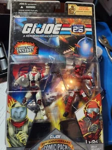 GI Joe 25th Anniversary Comic 2er-Pack Capt. Ace vs. Wild Wiesel Neu im Karton - Bild 1 von 2