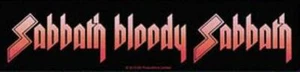 Black Sabbath - Sabbath Bloody Sabbath Patch - No Information #79598 - Picture 1 of 1