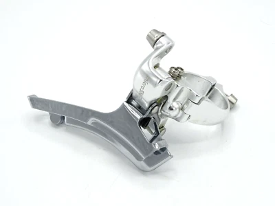 microSHIFT Front Derailleur 10 Spd - 34.9 Clamp On Hybrid Road Bike Silver MS-11 - Image 1 of 4