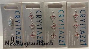 Nuovo Crystazzi Cristallo Ciondoli Charm Creazione Gioielli Diamante Rosso Link Chiusura #7 - Foto 1 di 2