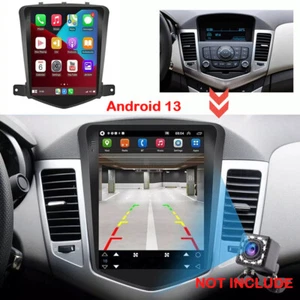 Android13 For 2009-2014 Chevy Cruze 9.7in Vertical Car Radio GPS NAV Wifi FM SWC - Picture 1 of 18