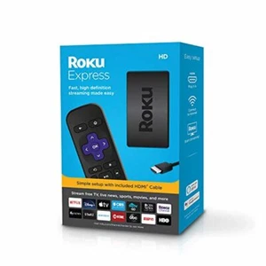 Roku Express HD Streaming Media Player Top Quality - Picture 1 of 6