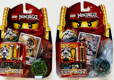 LEGO Ninjago 2 Pack - Rare - 2174 Kruncha & 2175 Wyplash - New & Sealed - Image 1 of 2