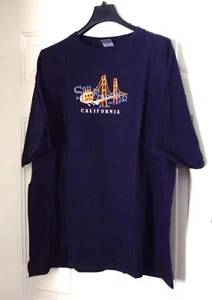 T-shirt vintage San Francisco Golden Gate Bridge ricamata - Foto 1 di 1