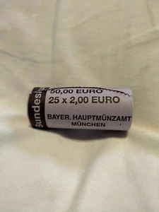 Münzrolle 25 X 2 Eur Magdeburger DOM / Prägestelle München NEU - Bild 1 von 3