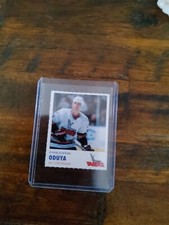 1995-96 Argosy Casino Kansas City Blades IHL Hockey Fredrik Oduya Card NM/M