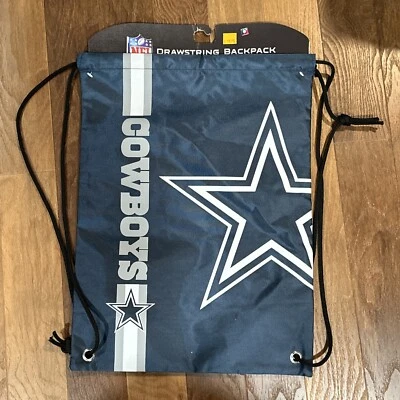 Dallas Cowboys NFL Drawstring Backpack sack / Gym bag - Image 1 of 4