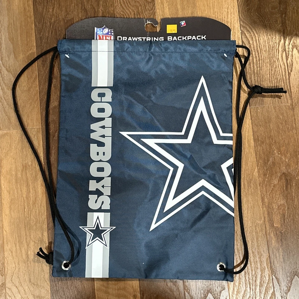 Forever Collectibles NFL Dallas Cowboys Big Logo Drawstring Backpack